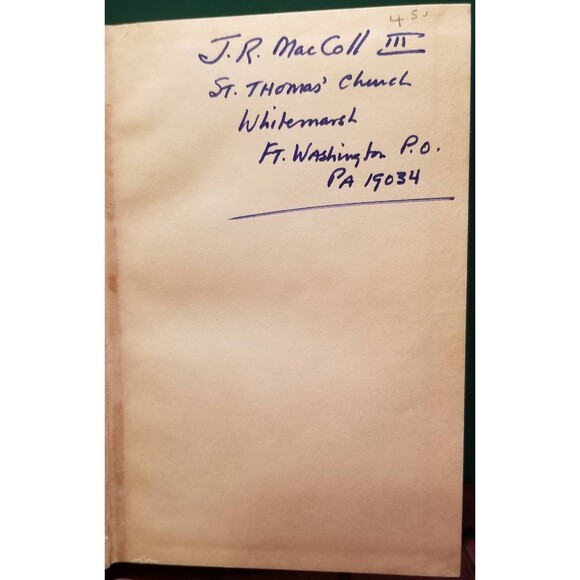 Burial Services Compiled by Joseph Buchanan Bernardin 1958 - Picture 2 of 5
